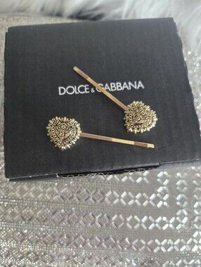 Dolce & Gabbana Heart Hair Pins